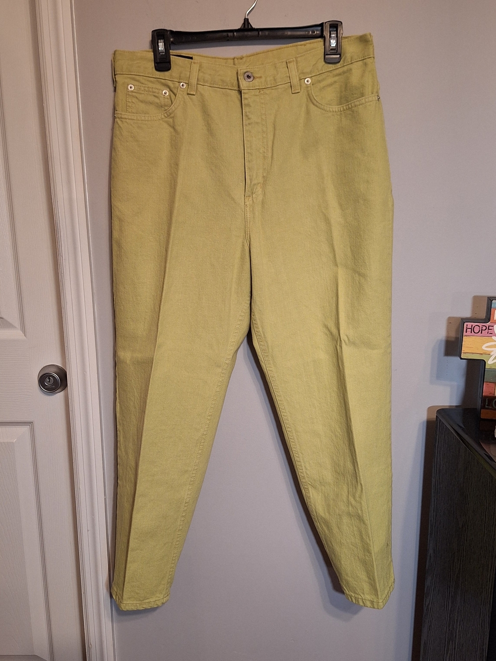 Lands' End 100% Cotton Women's Straight-Leg Denim Jeans